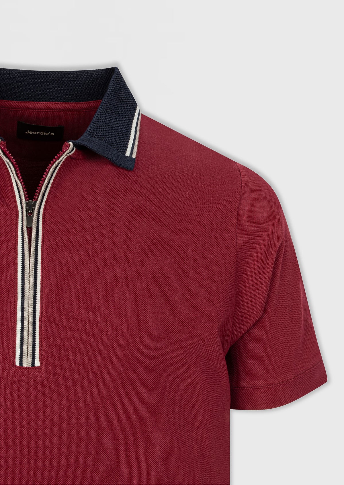 Burgundy Polo T-Shirt