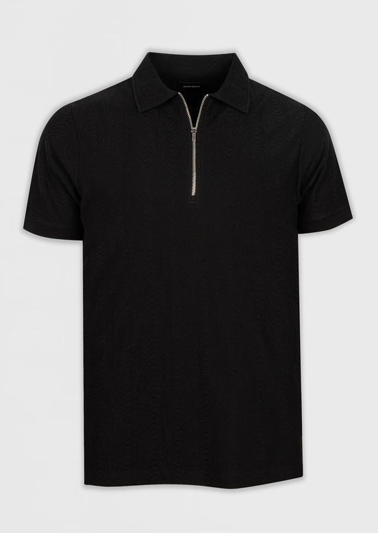Black Polo T-Shirt