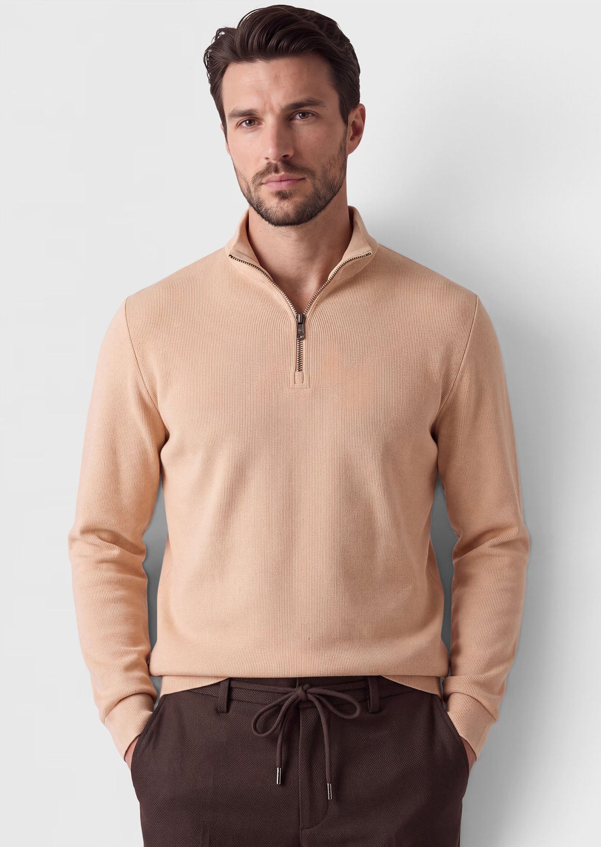 Beige Sweatshirt