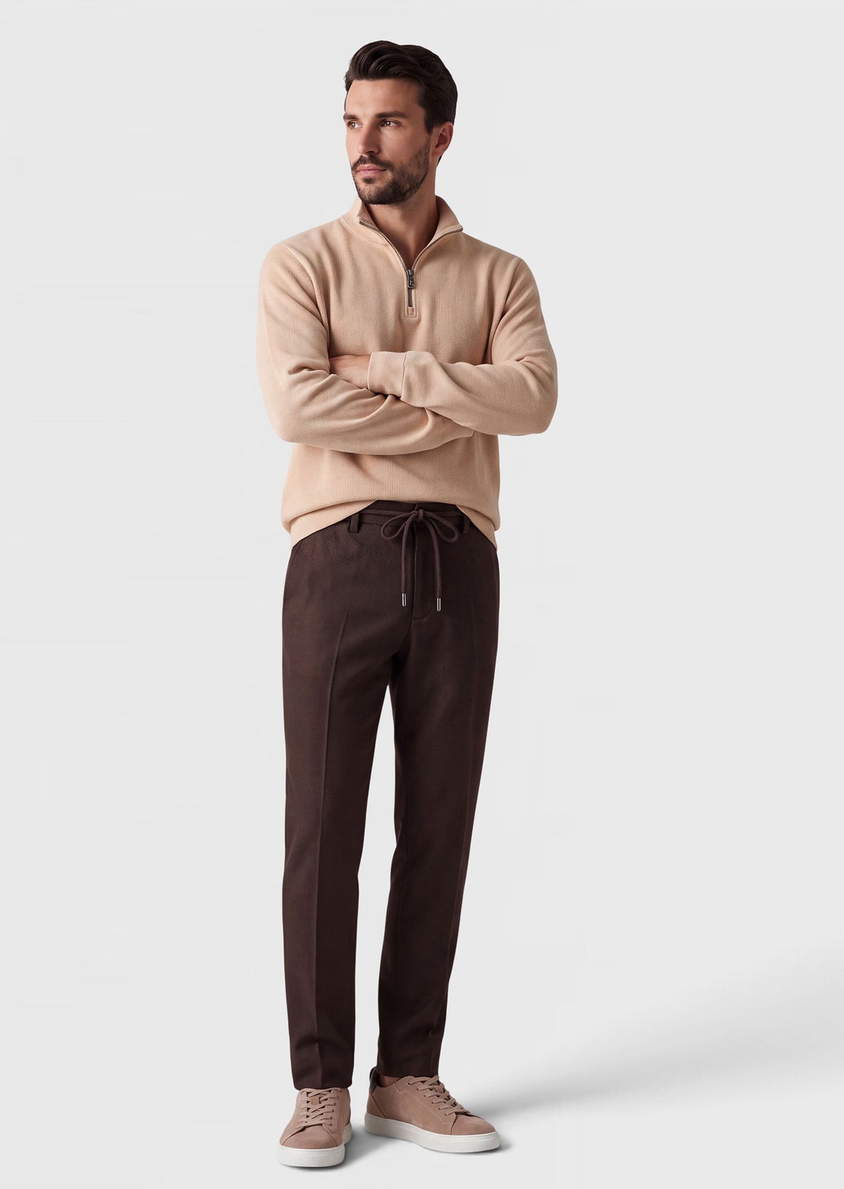 Beige Sweatshirt
