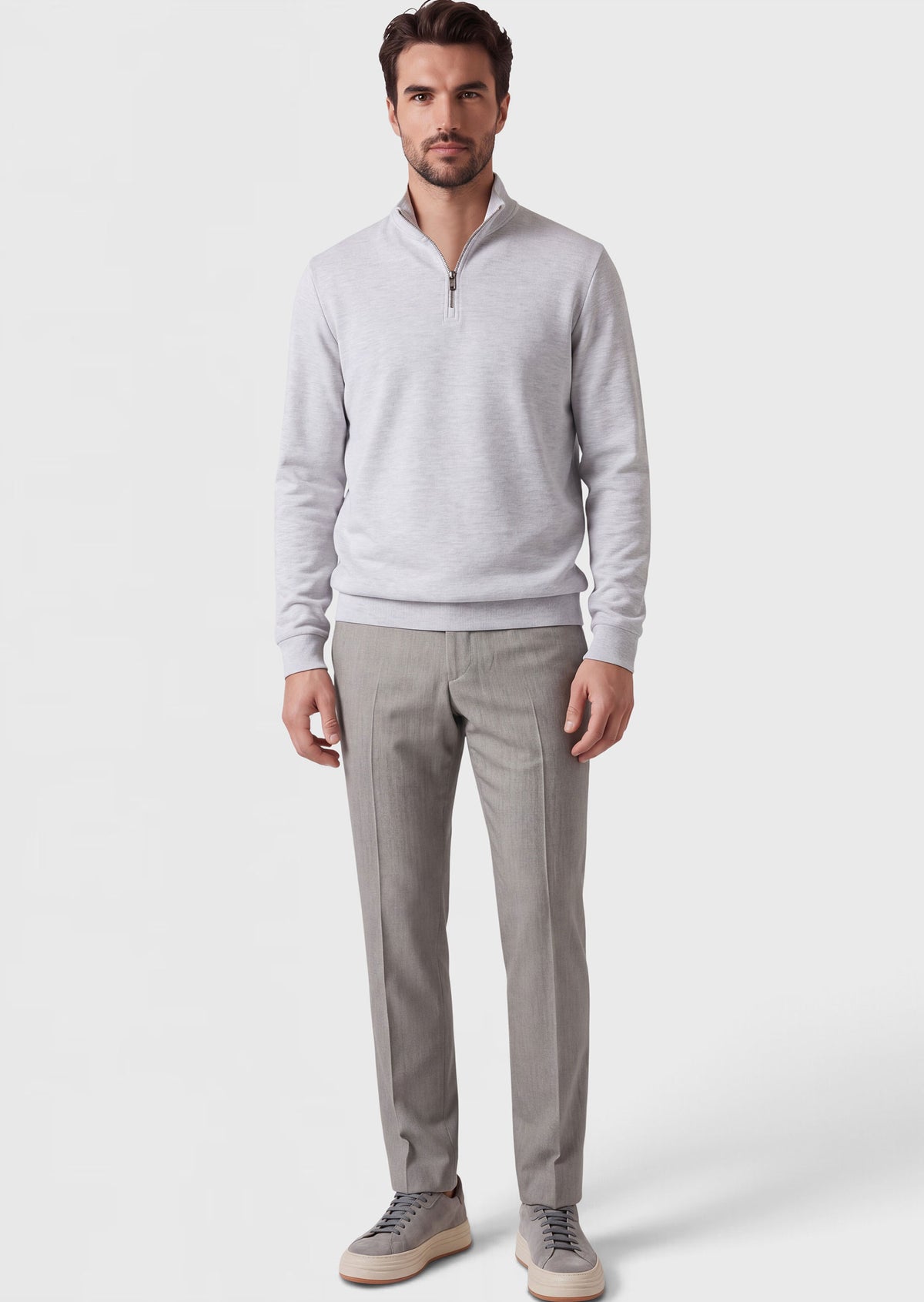 Light Grey Sweatshirt