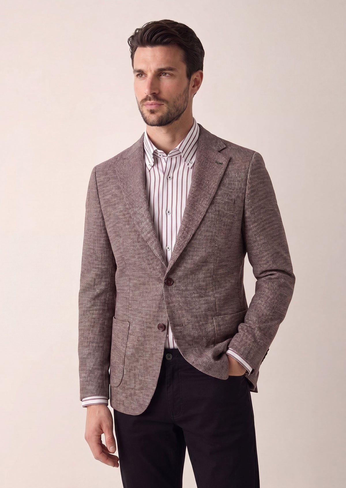 Burgundy Blazer
