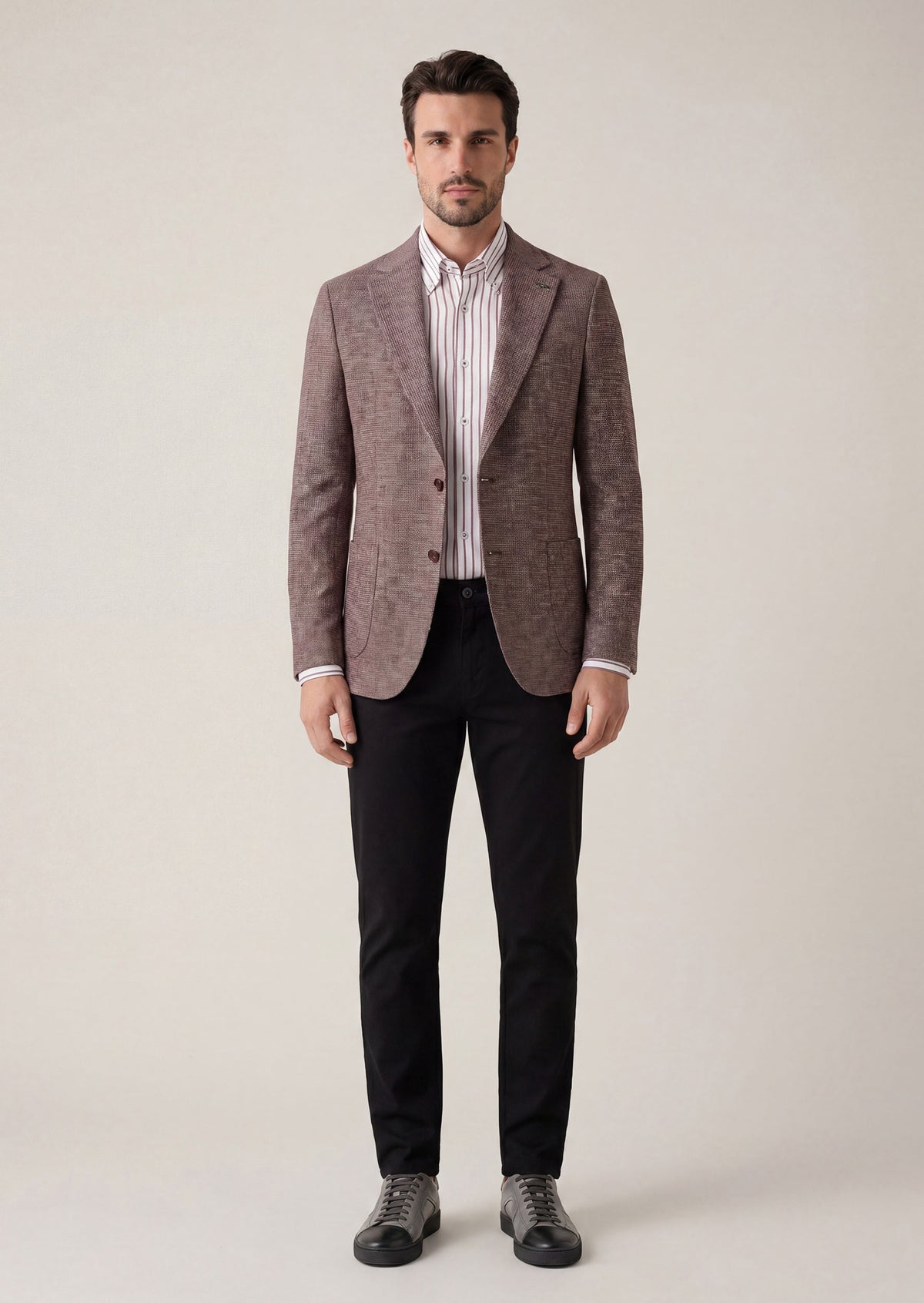 Burgundy Blazer