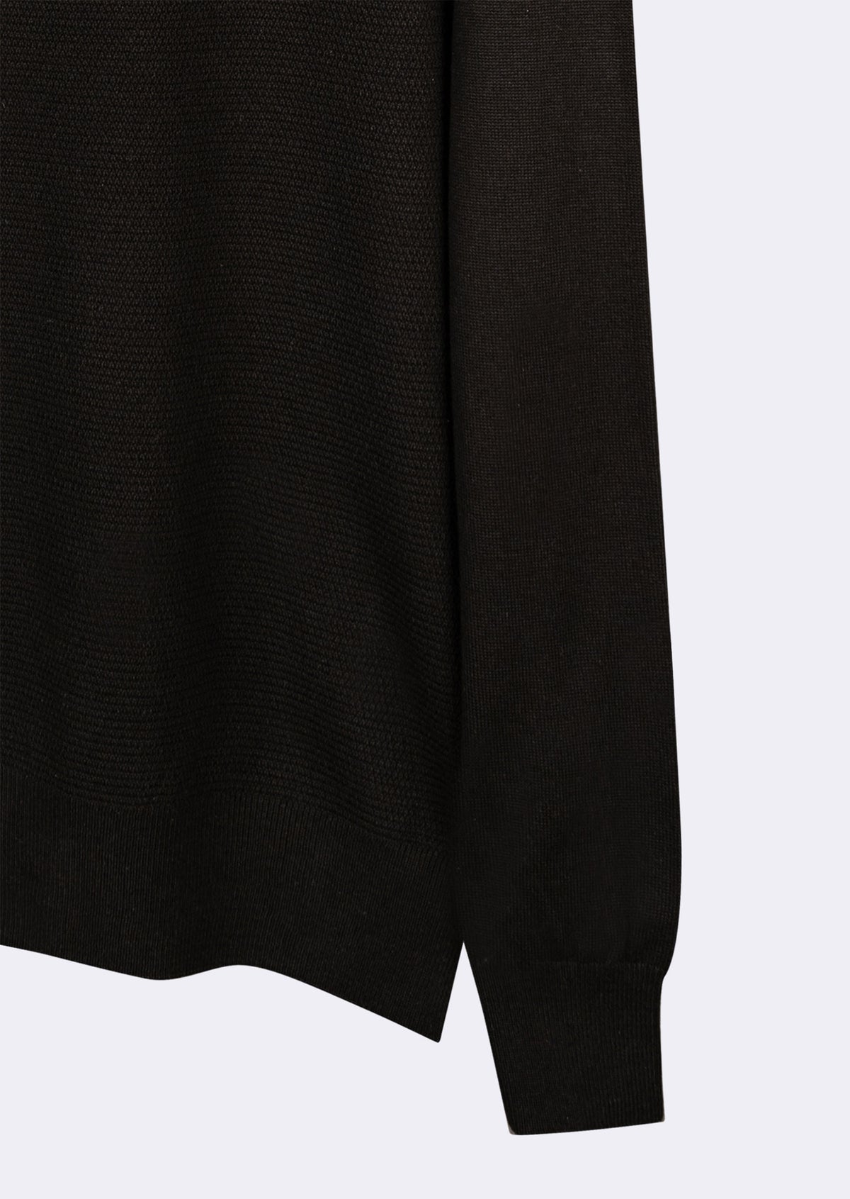 Black Knitwear