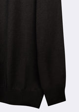 Black Knitwear