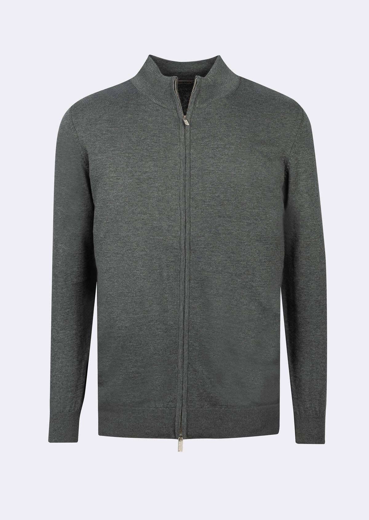 Dark Grey Melange Knitwear