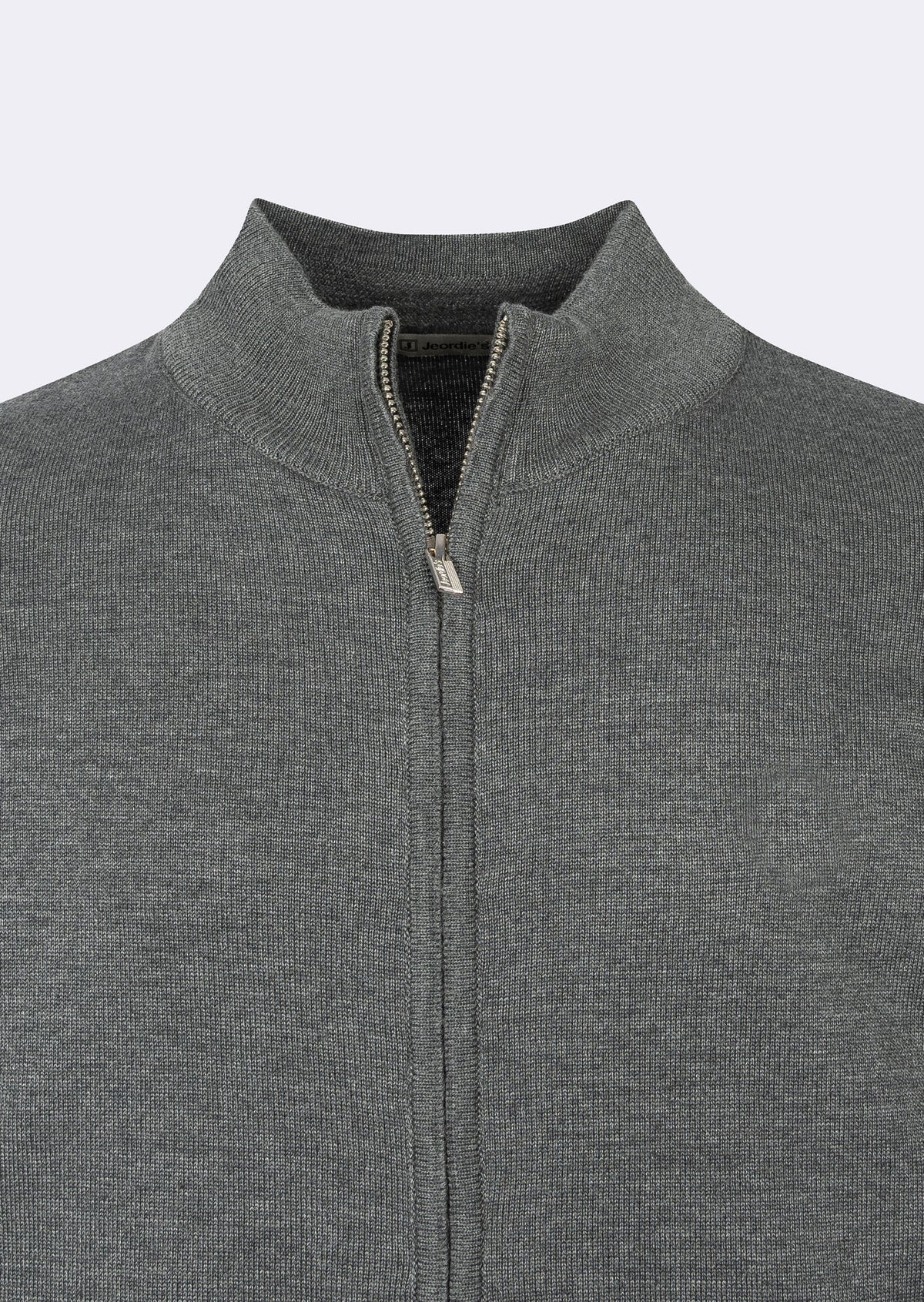 Dark Grey Melange Knitwear