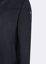 Navy Wool Coat
