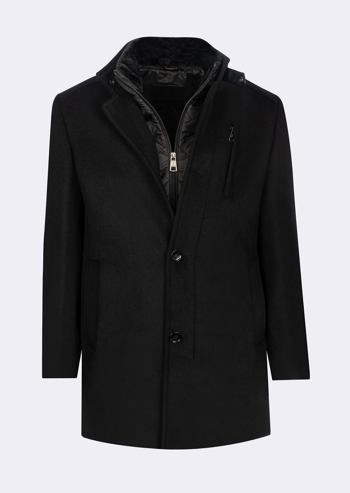Black Wool Coat