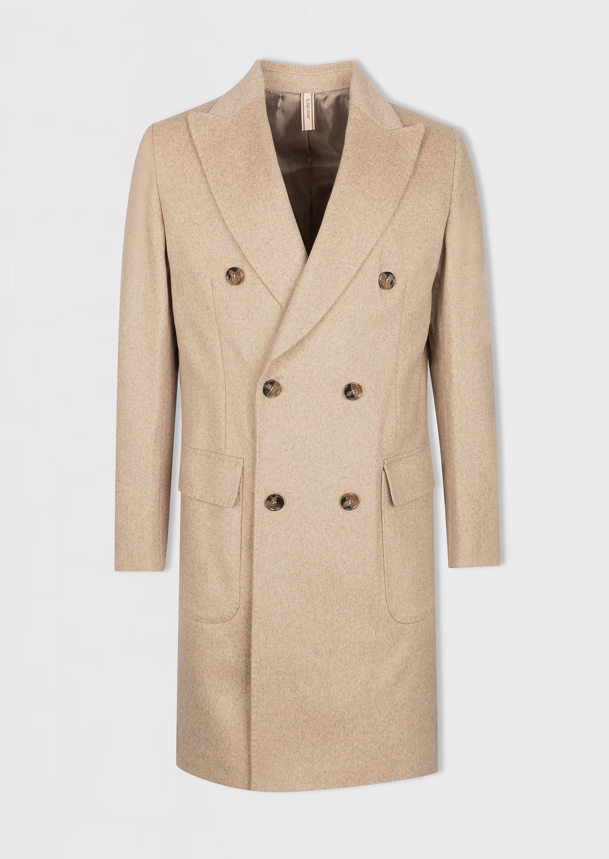 Beige Wool Coat