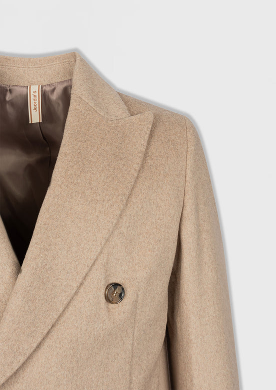 Beige Wool Coat