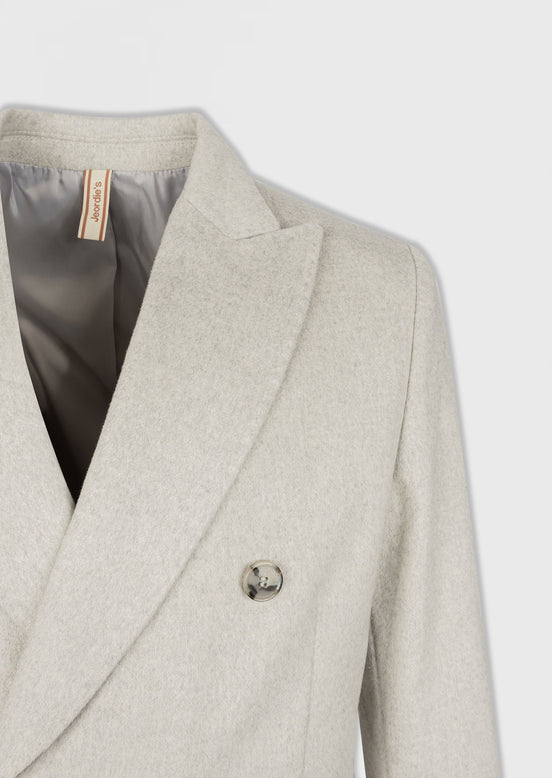 Light Grey Wool Coat