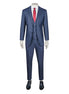 Light Navy Wool Suit