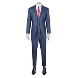 Light Navy Wool Suit