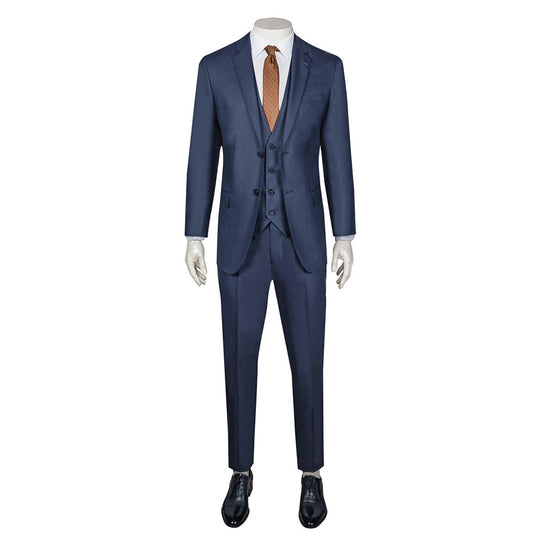 Dark Navy Wool Suit