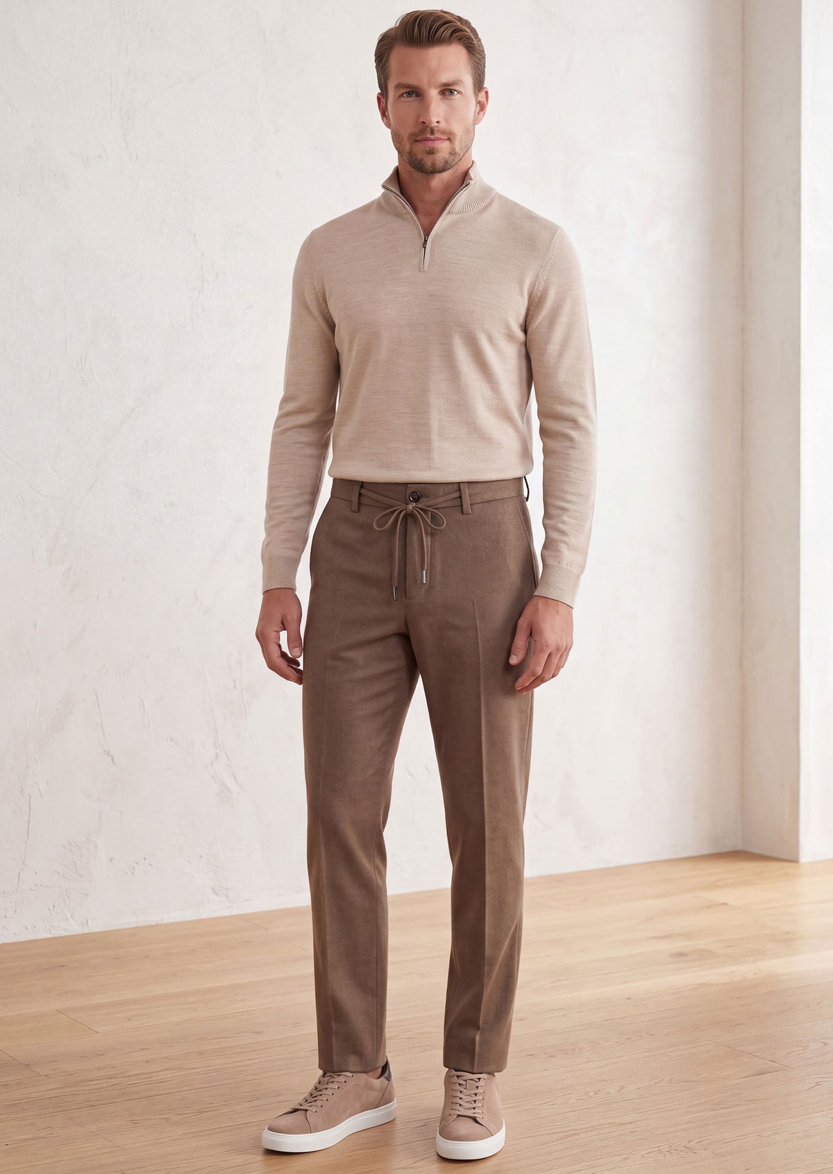 Taupe Chino & Casual Pant