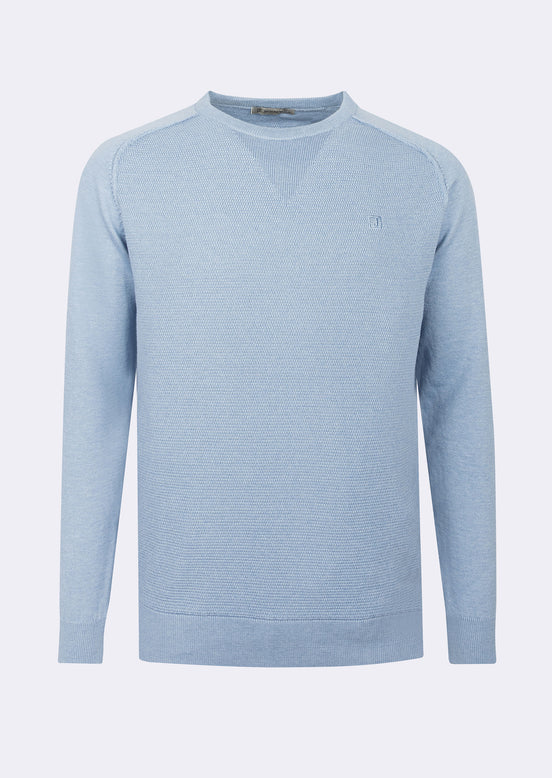 Melange Blue Knitwear
