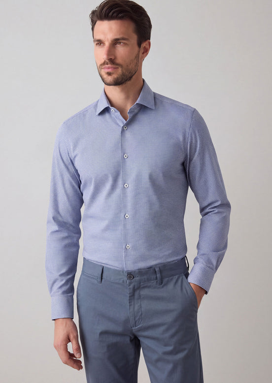 Sax Blue Long Sleeve Shirt