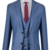 Royal Blue Three-Piece Suit