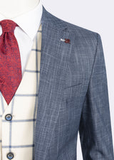 Light Navy Three-Piece Suit