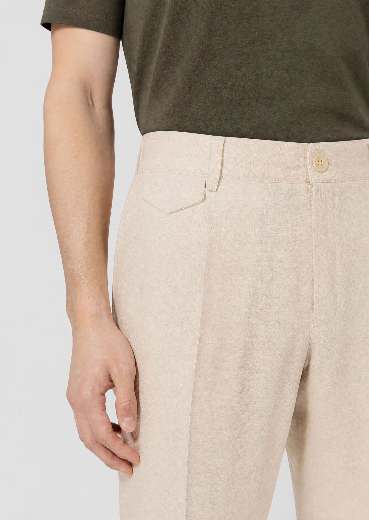 Beige Chino & Casual Pant