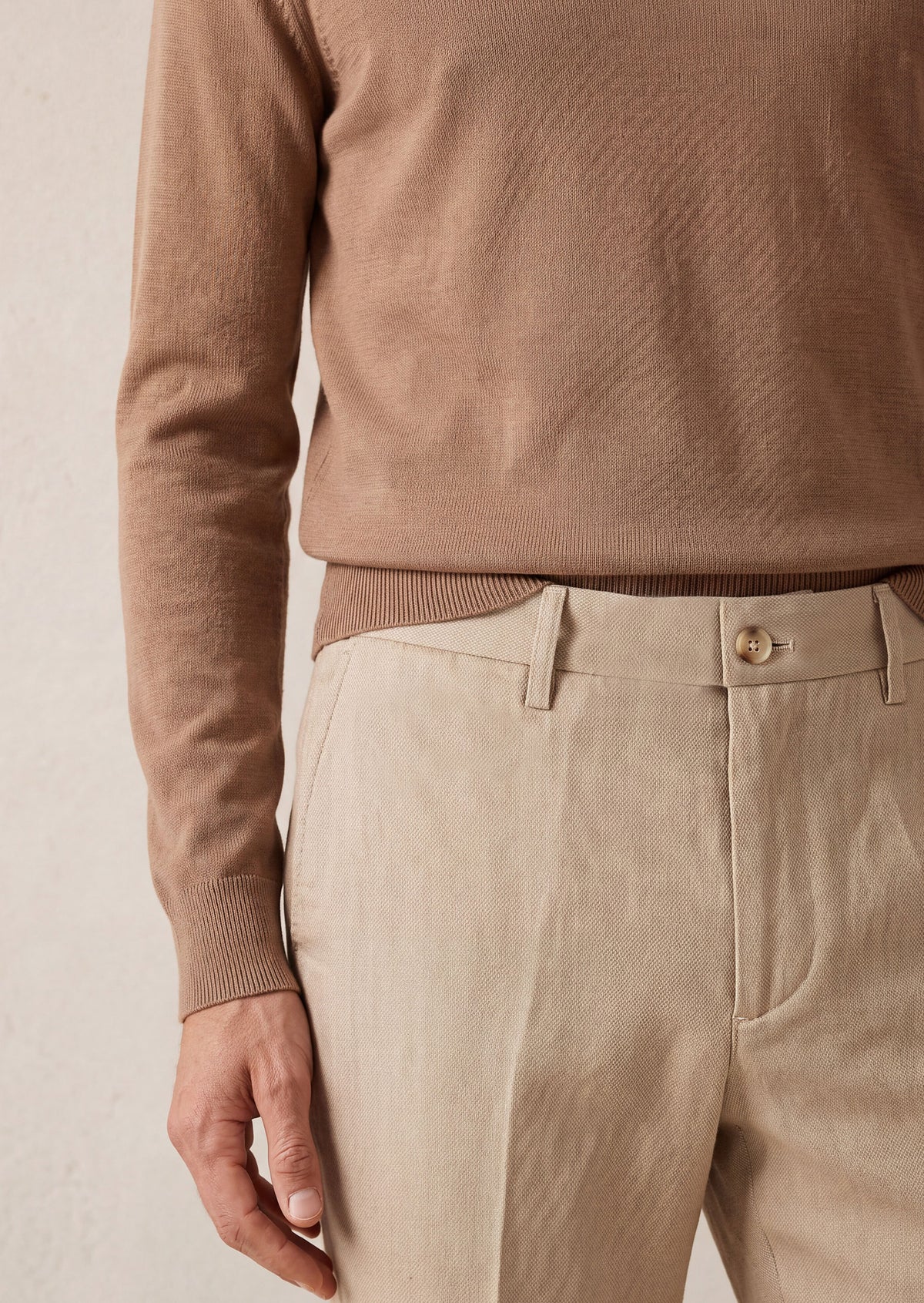 Beige Chino & Casual Pant