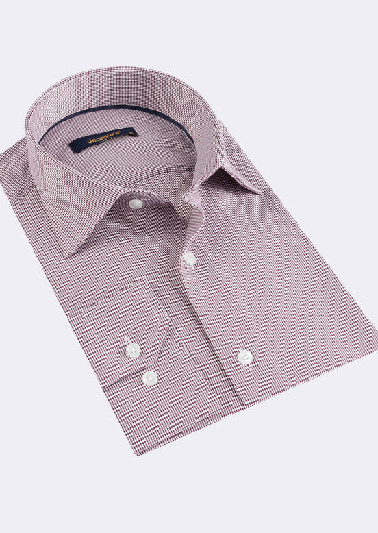 Burgundy Long Sleeve Shirt