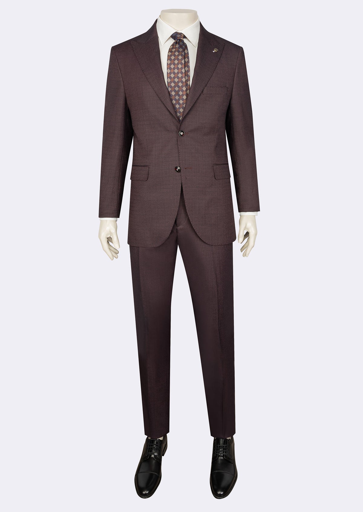 Dark Burgundy Suit