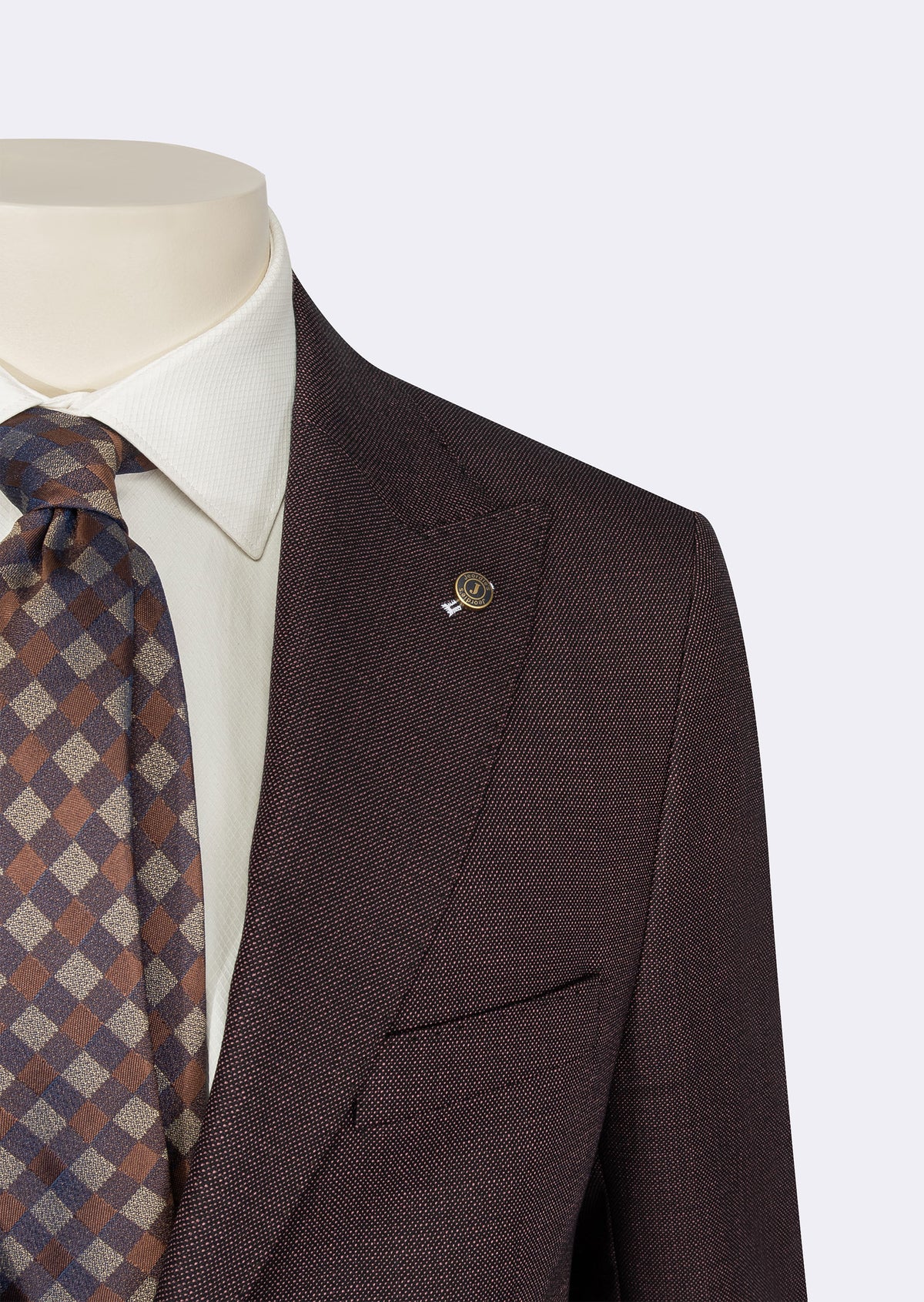 Dark Burgundy Suit
