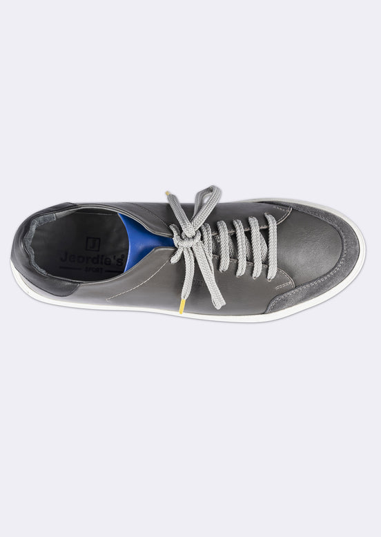 Grey - Black Trainers