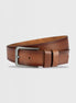 Medium Brown Leather Belt
