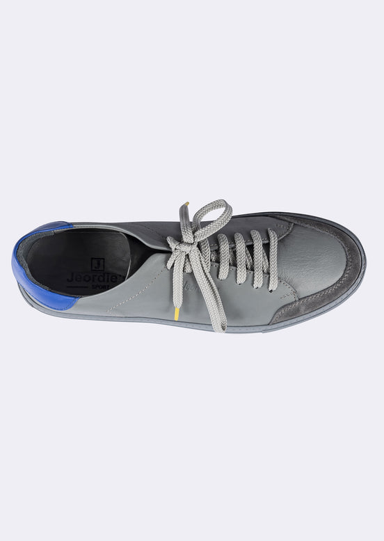 Grey - Blue Trainers