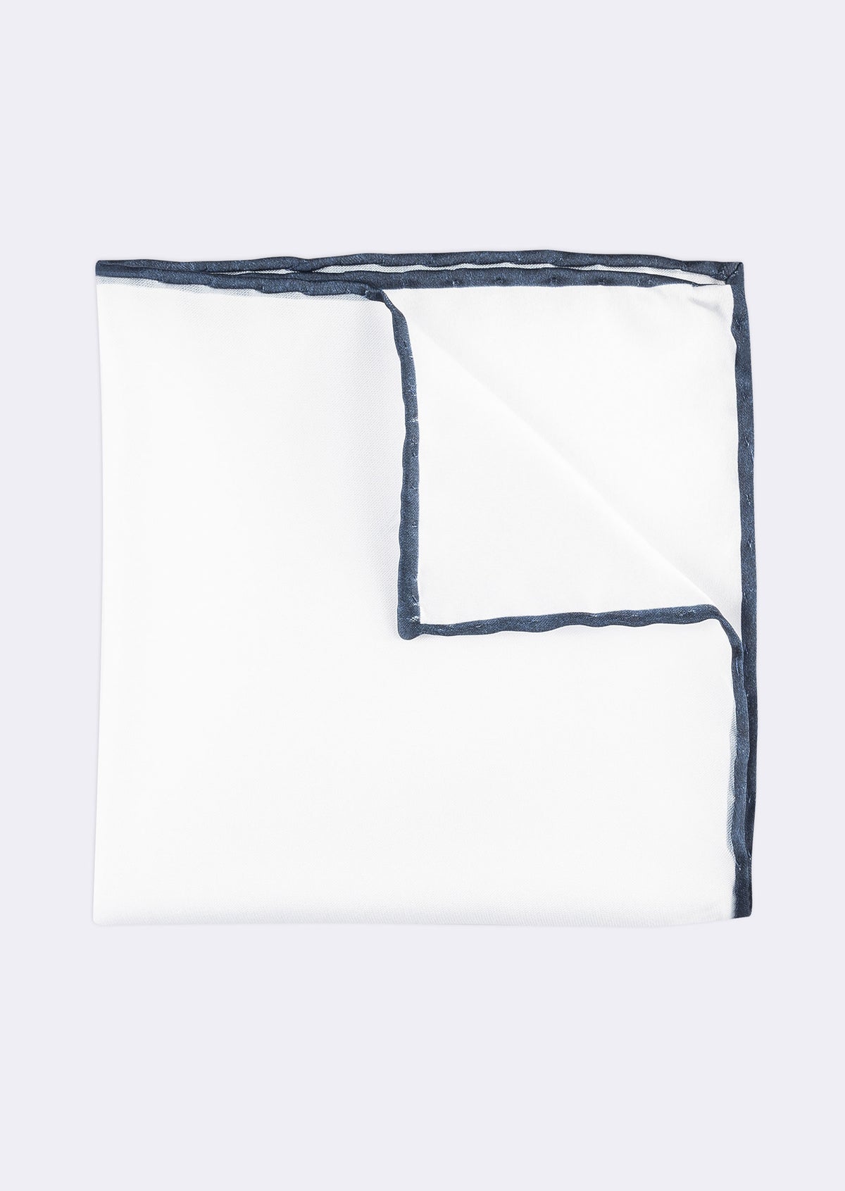 White Pocket Square