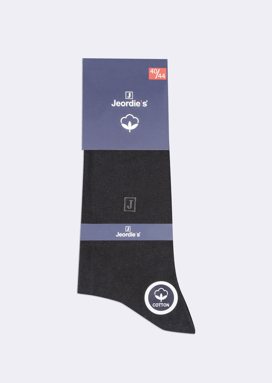 Black Cotton Sock