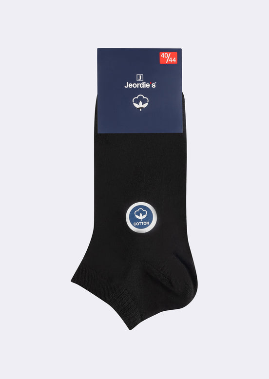 Black Cotton Sock