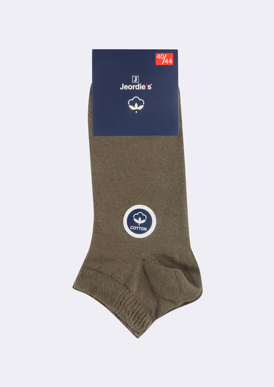 Khaki Cotton Sock