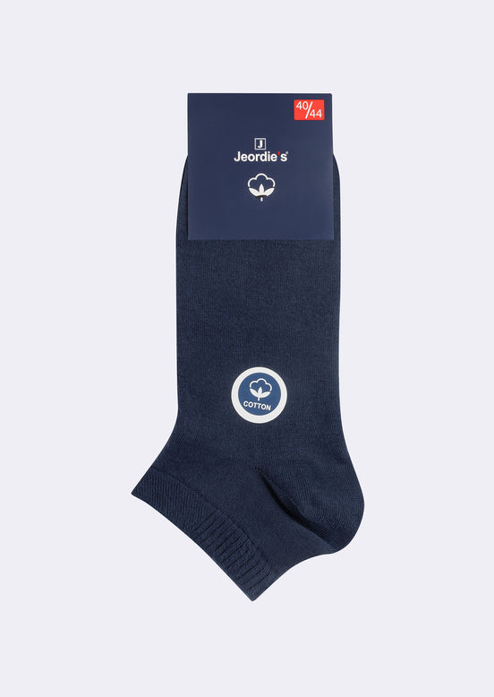 Navy Cotton Sock