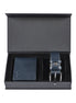 Navy Wallet & Belt Set