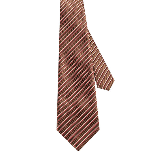 Brown Patterned Tie