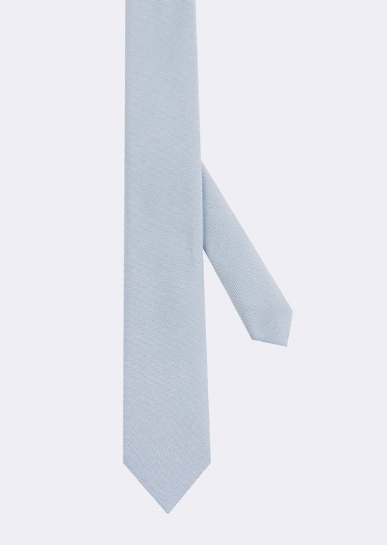 Light Blue Patterned Tie