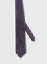 Purple Patterned Tie