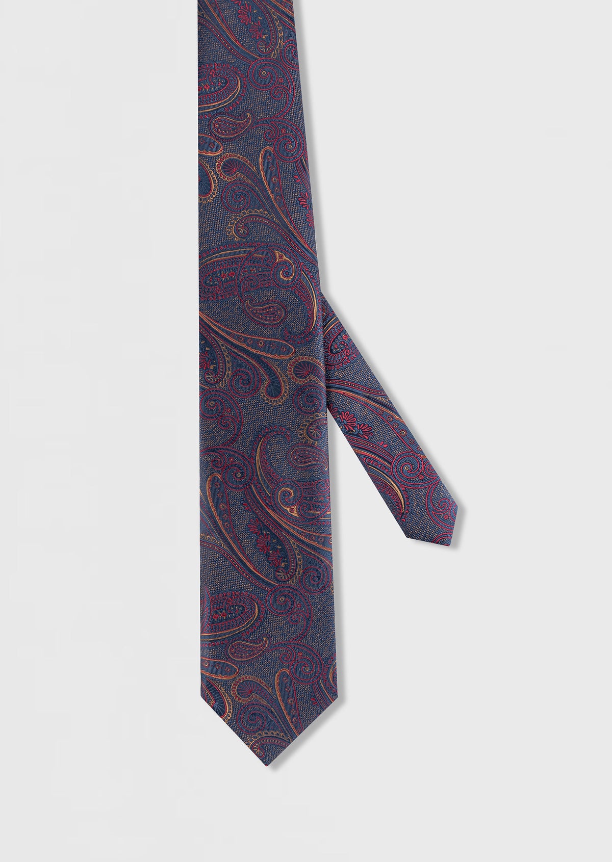 Purple Patterned Tie