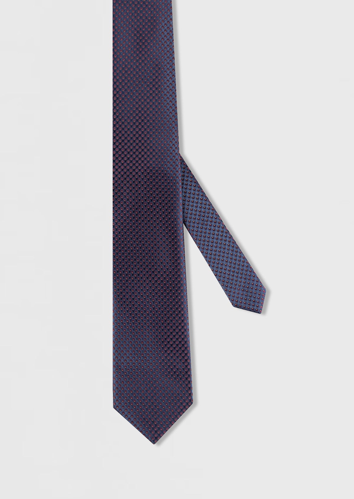 Purple Patterned Tie