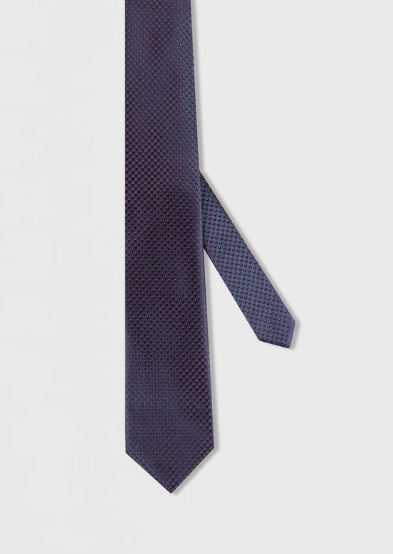 Purple Patterned Tie