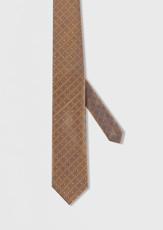 Gold Patterned Tie