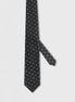 Black Patterned Tie