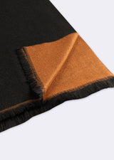 Tan - Black Winter Scarf