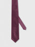 Burgundy Patterned Tie