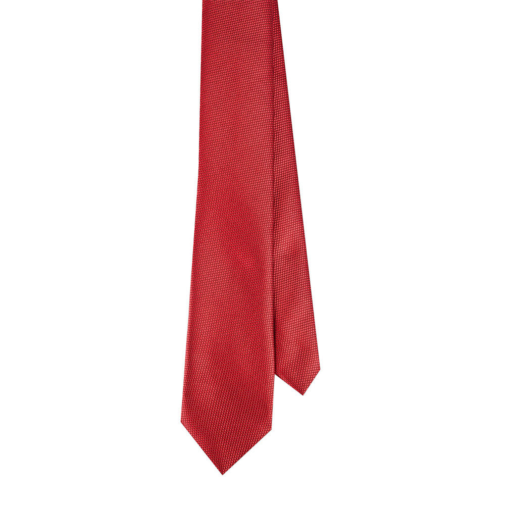 Red Patterned Tie