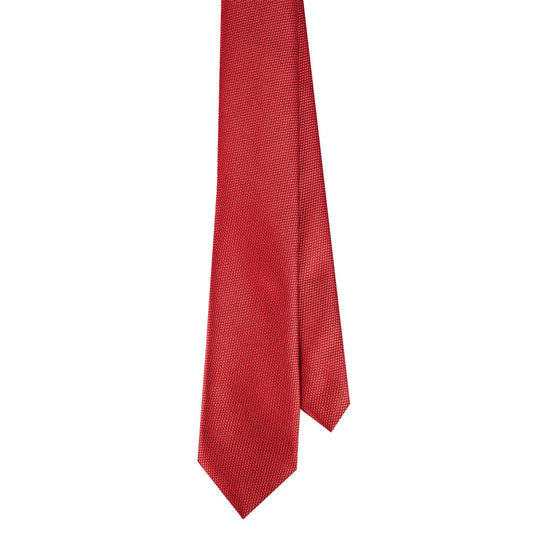 Red Patterned Tie